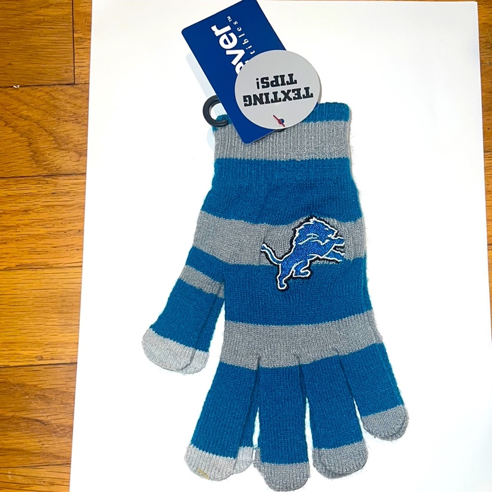 Detroit Lions Texting Gloves